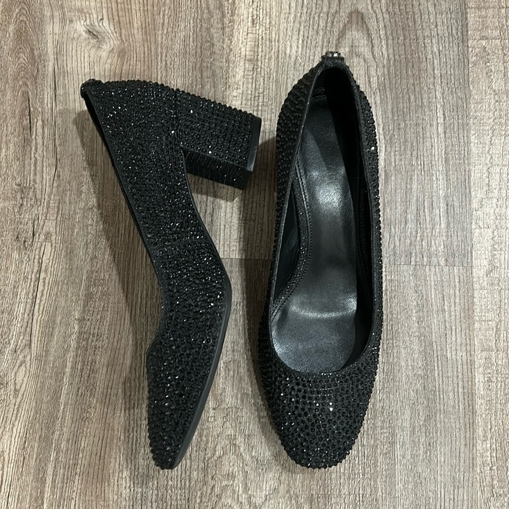 Michael Kors Flex Pump Mid with rhinestones